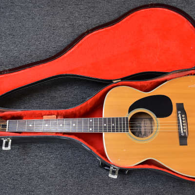 1976 Alvarez 5038 Blond Flame Maple Acoustic Guitar • Japan • Excellent image 11