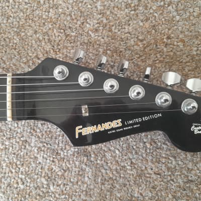 Fernandes ST-40 Limited Edition 1985 - Black L Serial Made
