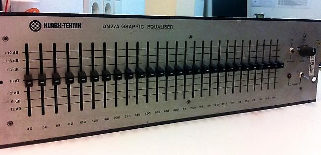 Klark Teknik DN27A Vintage Graphic Equalizer! image 1