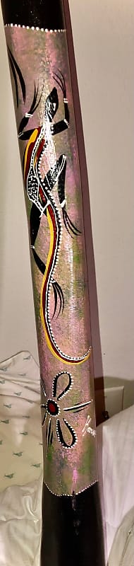 Australian Aboriginal Didgeridoo  2019 hand painted image 1