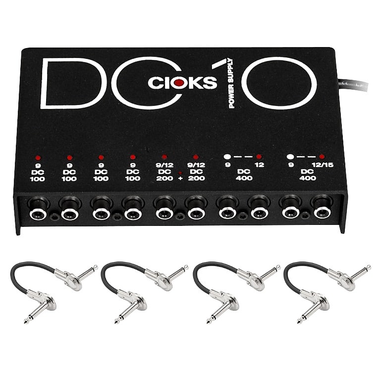 New CIOKS DC10 Guitar Pedal Power Supply and Hosa Patch Cables! image 1