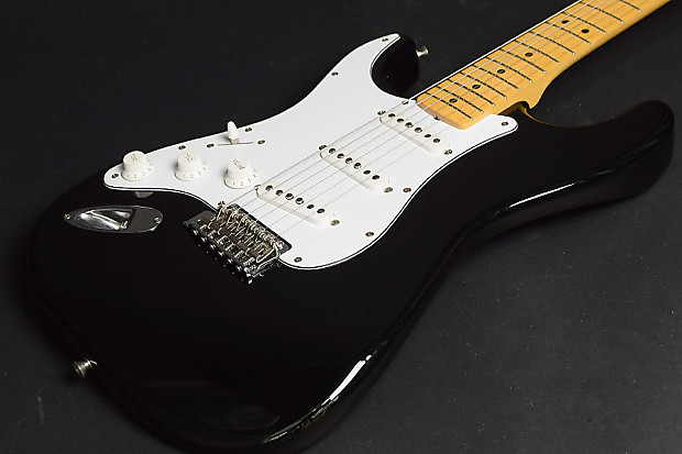 Fender Japan Stratocaster 68 JH Black | Reverb