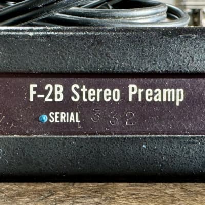 Vintage 1975 Alembic F-2B tube preamp - early! image 9