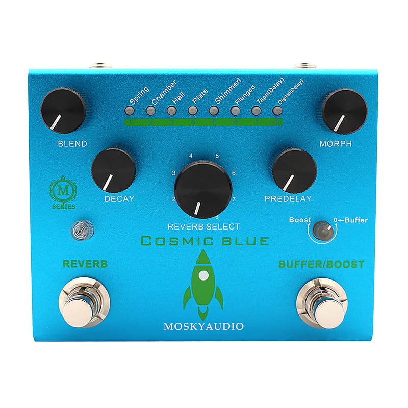 Digital Reverb with Buffer/Booster Reverberation Guitar Reverb
