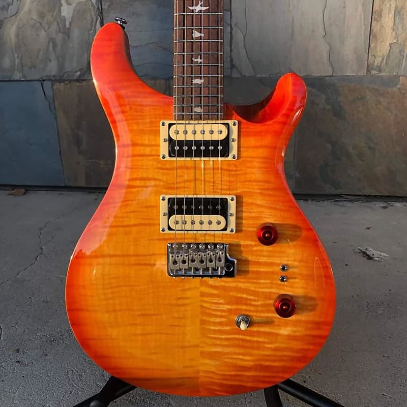 PRS SE Custom 24-08, Vintage Sunburst | Reverb