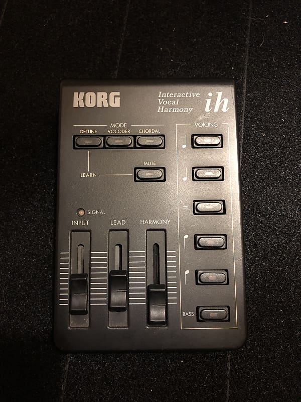 箱やアダプター等はつきませんKORG ボーカルハーモニー ih - エフェクター