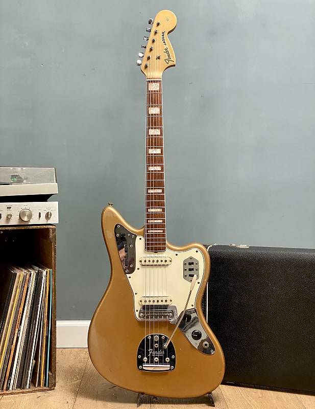 Fender Jaguar 1966 - Firemist Gold image 1