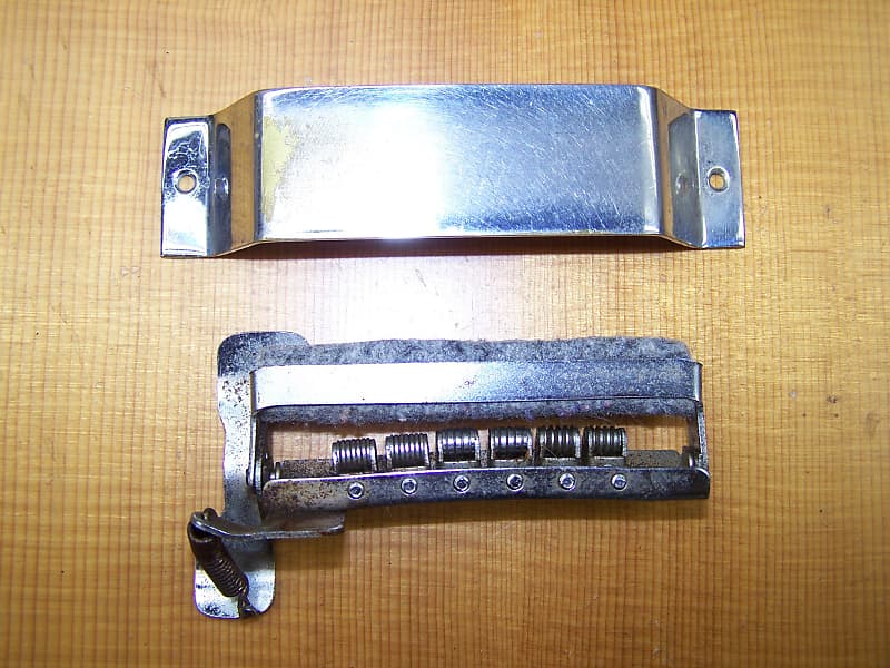 Kent palm mute electric guitar bridge 1960s Reverb