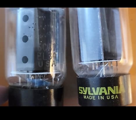 Sylvania 6ca7/EL34 Big Bottle Tubes 60's | Reverb Sylvania 6ca7/EL34 Big Bottle Tubes 60's | Reverb