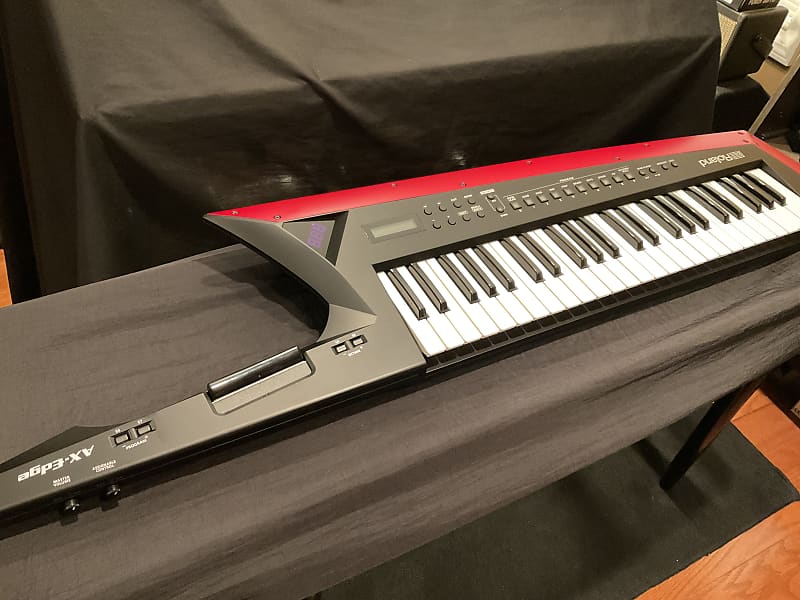 Roland AX-Edge 49-Key Keytar  - Black with White Keys image 1