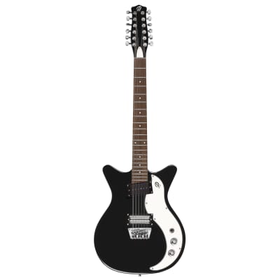 Danelectro D59X 12-String Guitar (Black) image 1