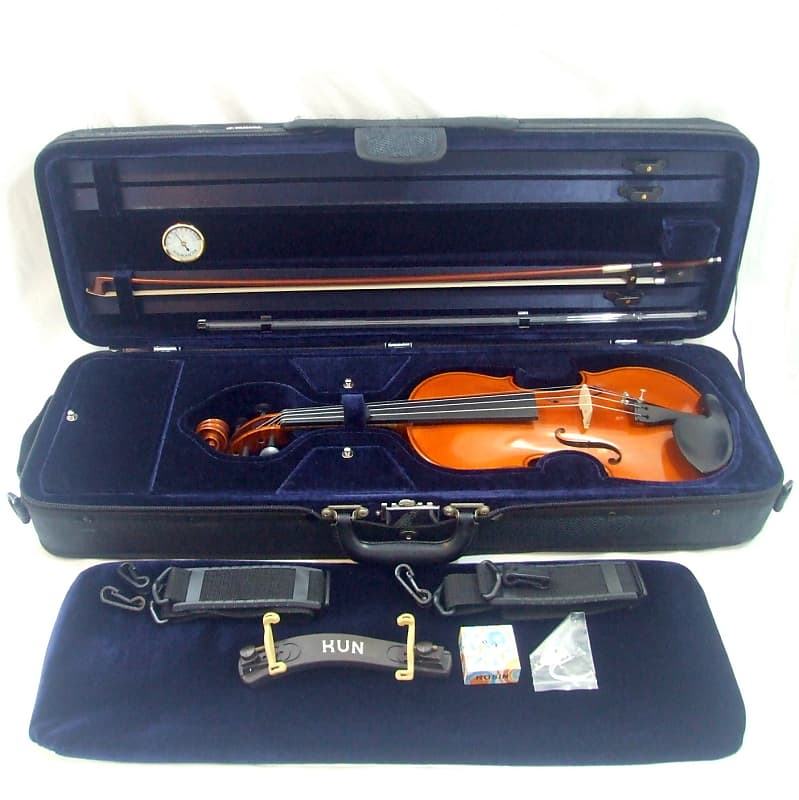 YAMAHA Violin Braviol Flamed V10 4/4 Bow, Case Used | Reverb Poland