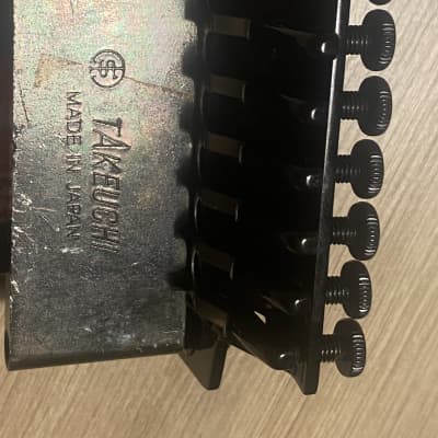 Ibanez Takeuchi - Made in Japan - Lo-TRS 7 Floyd Rose Patent Tremolo 2000 - Black image 6