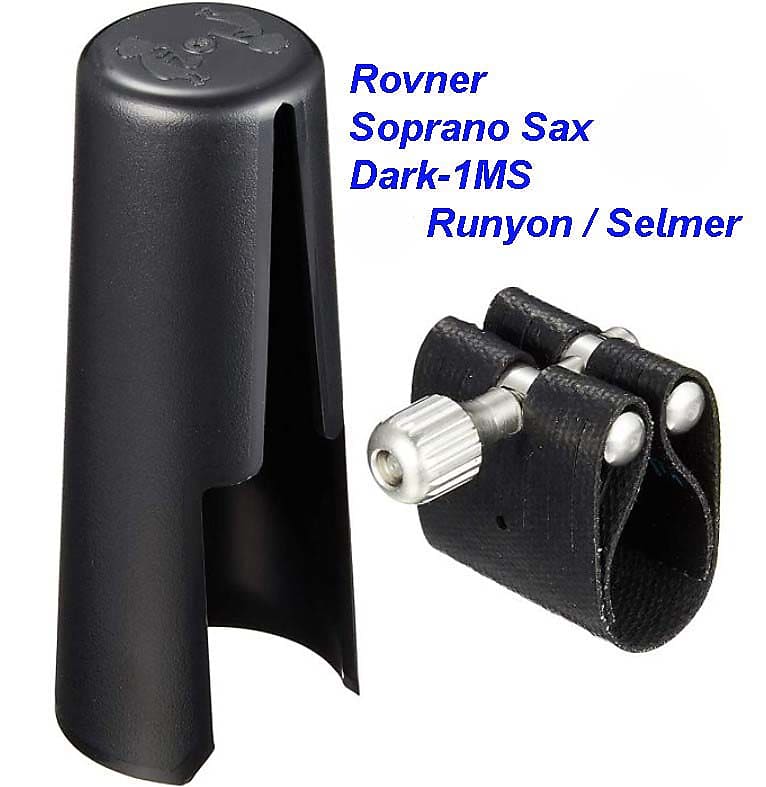 Rovner Soprano Sax Metal Runyon/Selmer Dark1MS Free Shipping Reverb