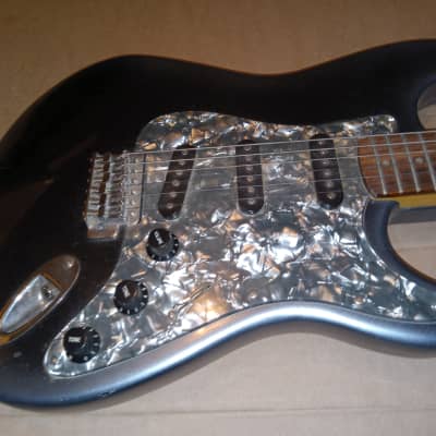 Lotus 80-90s Silverburst Nice Solid Wood Stratocaster for sale