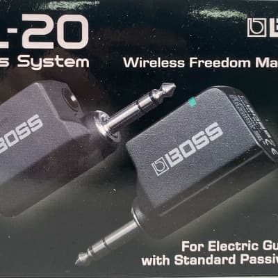Boss WL-20 Wireless Guitar System - Black | Reverb