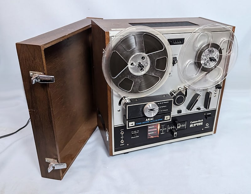 Akai X-200D Three Motor Auto Reverse Reel to Reel Tape Deck (Playback Only)  			