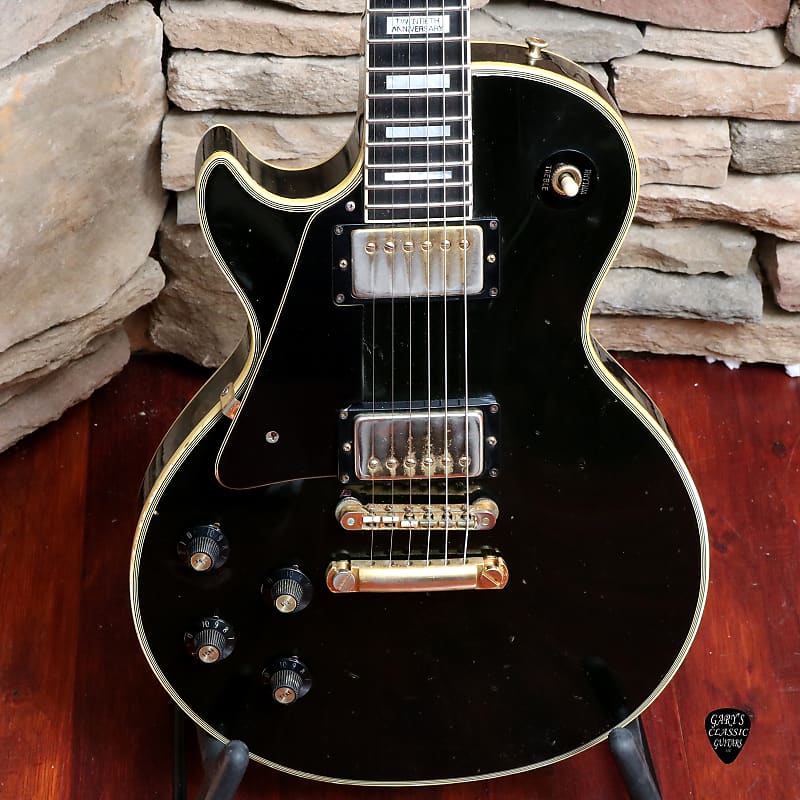 1974 Gibson Les Paul Custom Twentieth Anniversary, Very rare left handed model image 1