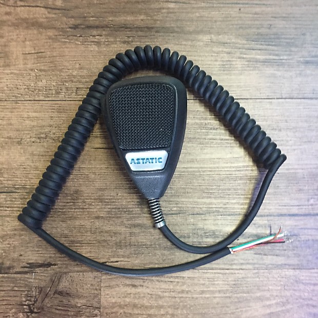 Cad 611L Astatic Microphone Palmheld w/Talk Switch Reverb