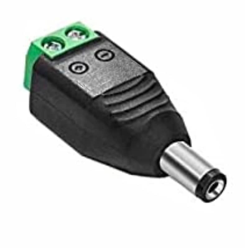 2.5mm DC Power Male to Screw Terminal Adapter | Reverb