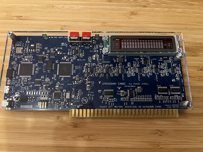 Buchla Music Easel iProgram Card 2010s Blue Reverb UK