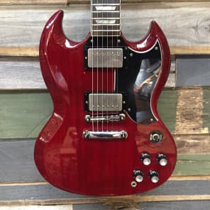 Greco SS63-55 Doublecut in Cherry Red finish | Reverb Canada