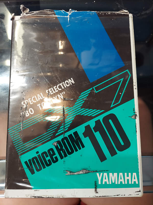 Yamaha DX7 Voice ROM 110 Cartridge Special Selection Bo Tomlyn | Reverb