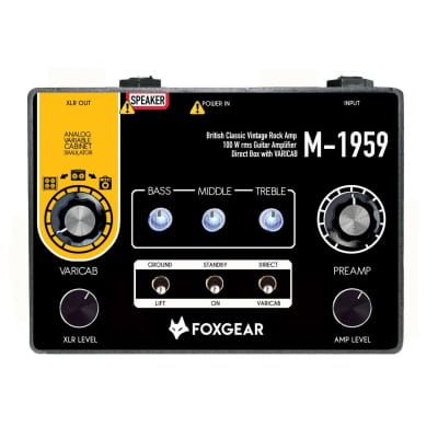 FOXGEAR - MINI AMP DI M 1959 - mini ampli guitare DI style Marshall for sale