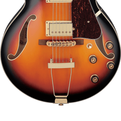 Ibanez Artcore Series AG75 Semi-Hollow Body Electric Guitar in Brown Sunburst