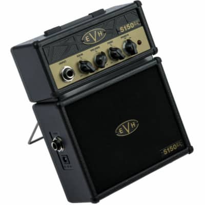 Eddie Van Halen EVH 5150 III EL34 Micro Stack Electric Guitar Amplifier, Black and Gold image 4
