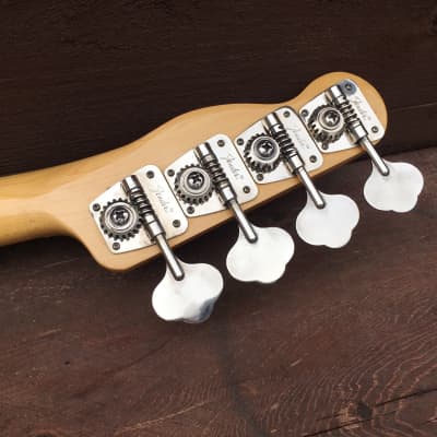 Fender Telecaster Bass vintage 1973 factory original maple neck w/tuners image 2