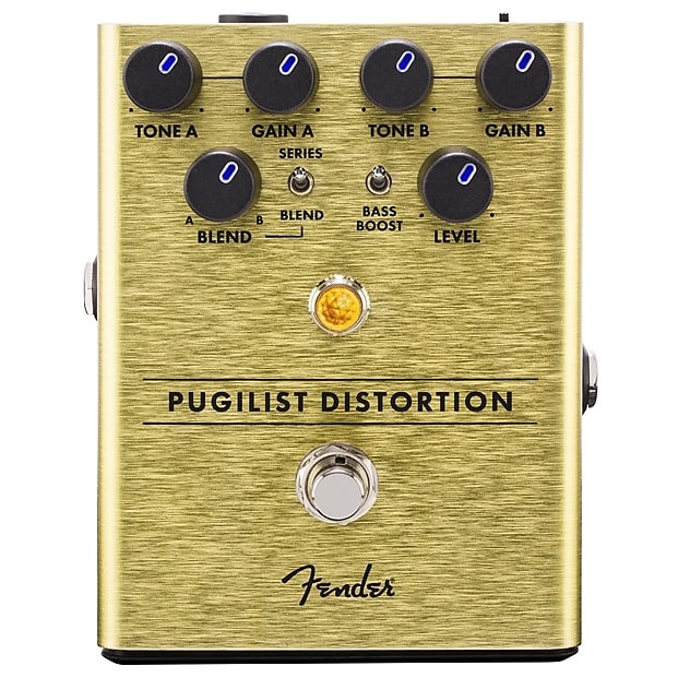 Used Fender Pugilist Distortion Guitar Effects Pedal image 1