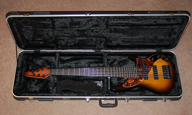 Aria Pro II Steve Bailey 6-String Fretless Bass - Seymour