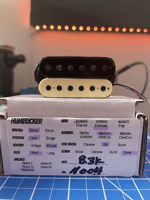 Patent AF Humbucker (PAF) 8.3k Neck Pickup Reverb