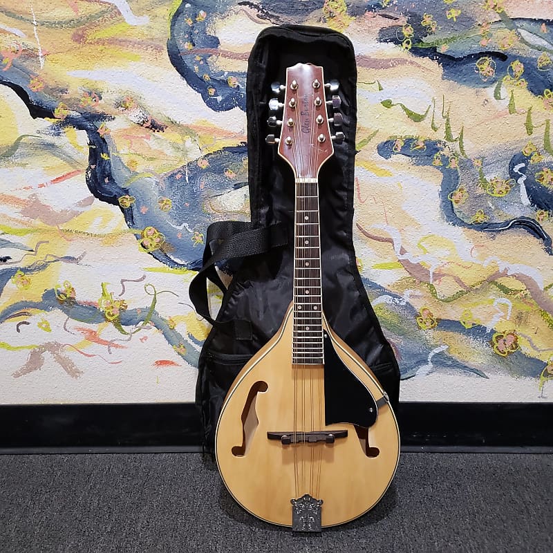 Glen Burton MDL A1 NT A Style Mandolin Natural w Gig Bag