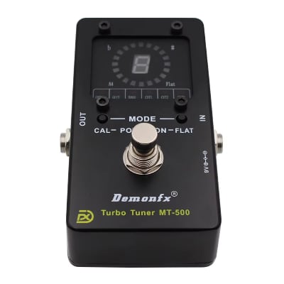 Demonfx Turbo Tuner MT-500 Strobe Tuner Guitar Bass High precision & accuracy image 4