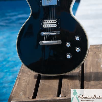1970's Greco EG480B - Les Paul Custom Style Electric w Ebony