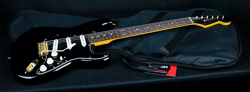 Limited Edition Fender MIJ Midnight Stratocaster Guitar