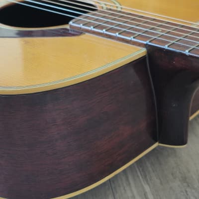 1973 Yamaha FG-240 Japanese Green Label Acoustic Guitar