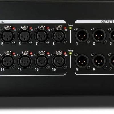Allen & Heath AH-DX168 16 x 8 audio expander with dLive 96kHz mic preamps (96kHz/48kHz) image 6