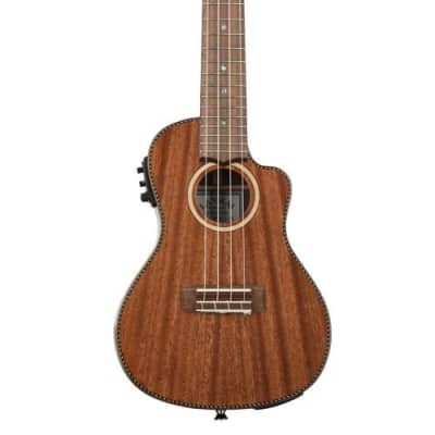 Lanikai MAS-CEC All Solid Mahogany Ukulele with Cutaway & Electronics - Concert for sale
