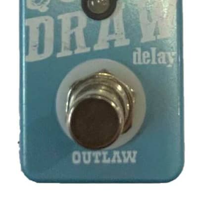 Reverb.com listing, price, conditions, and images for outlaw-effects-quick-draw-guitar-delay-pedal