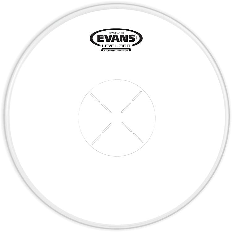 Evans Power Center Snare Drumhead - 14 inch image 1