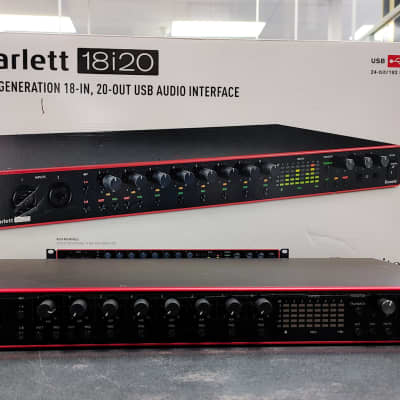 Focusrite Scarlett 18i20 3rd Gen USB Audio Interface | Reverb Canada