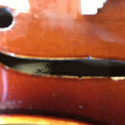 ER Pfretzschner 31/C Violin size 4/4  made in W Germany 1983 excellent condition with hard case , bows image 16
