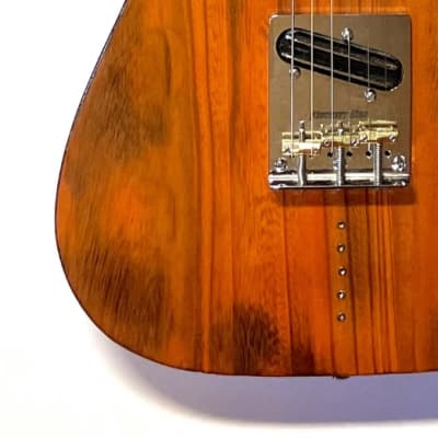 Moxy Guitars Tele (Brown / Orange) 2022 image 2