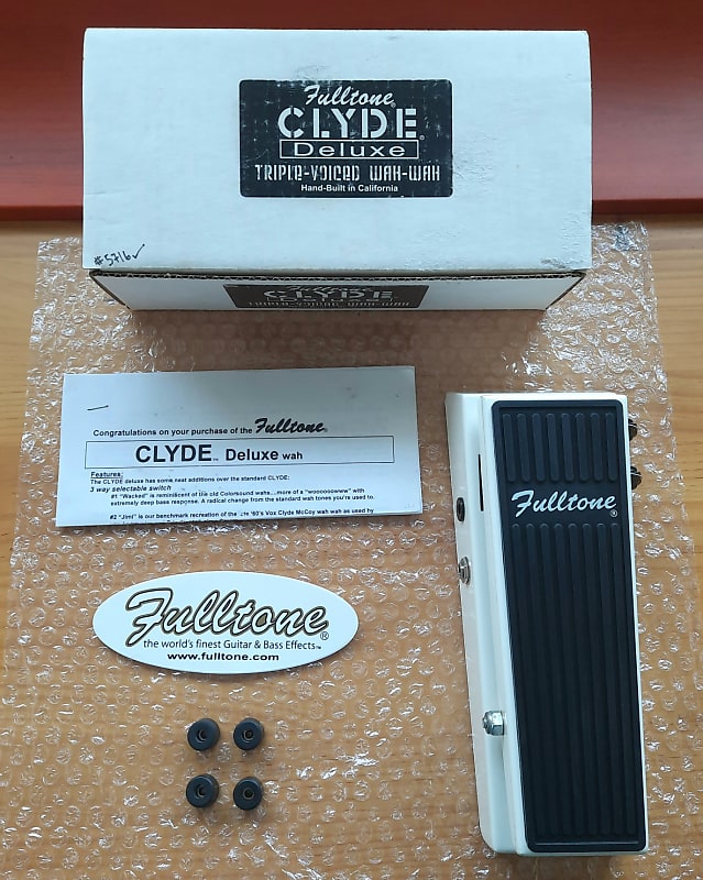 Fulltone Clyde Deluxe Wah | Reverb Greece