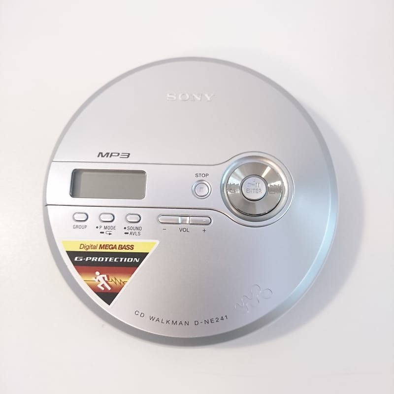 SONY D-NE241 Portable CD Player Walkman Discman - Working