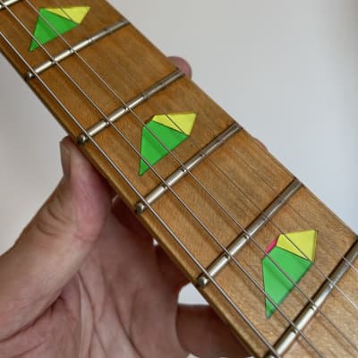 Ibanez JEM777-LG Steve Vai Signature with Edge Tremolo 1987 - 1988 - Loch Ness Green image 15