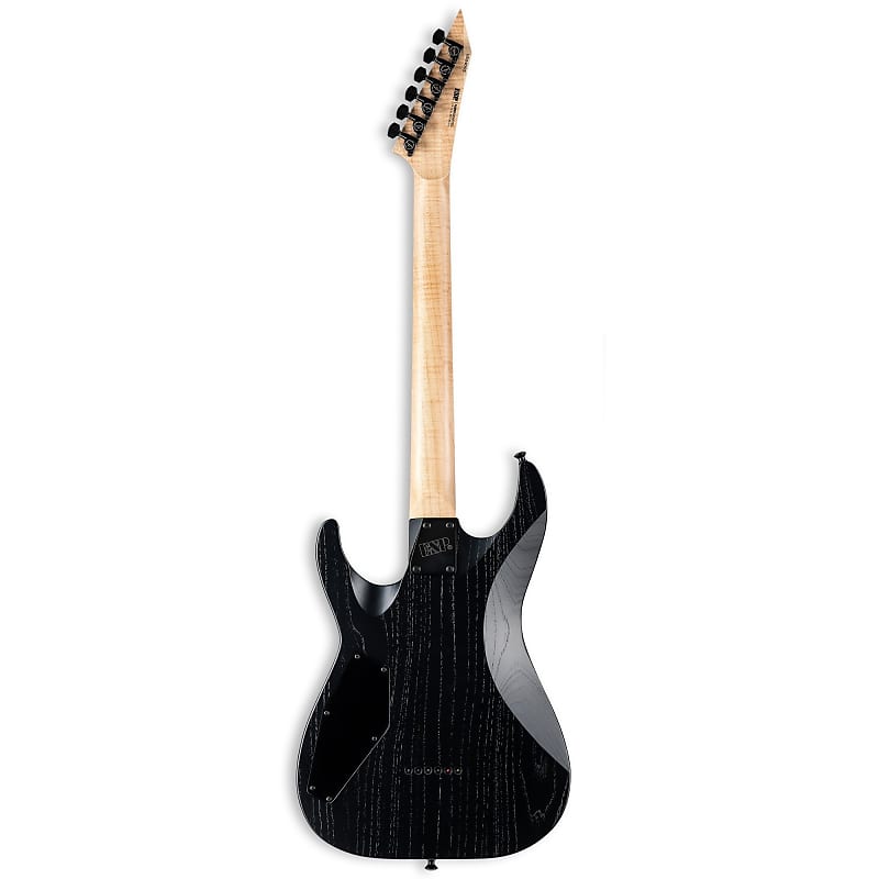 ESP USA M-II DX Electric Guitar - Black Open Grain Satin | Reverb